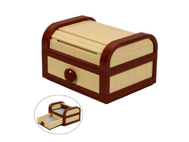 ZITIANYOUBUILD MOC-78298 Tambour Box Case / Storage Box Jewelry Box 552 Pieces Building Kit MOC