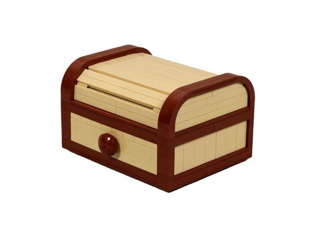 ZITIANYOUBUILD MOC-78298 Tambour Box Case / Storage Box Jewelry Box 552 Pieces Building Kit MOC