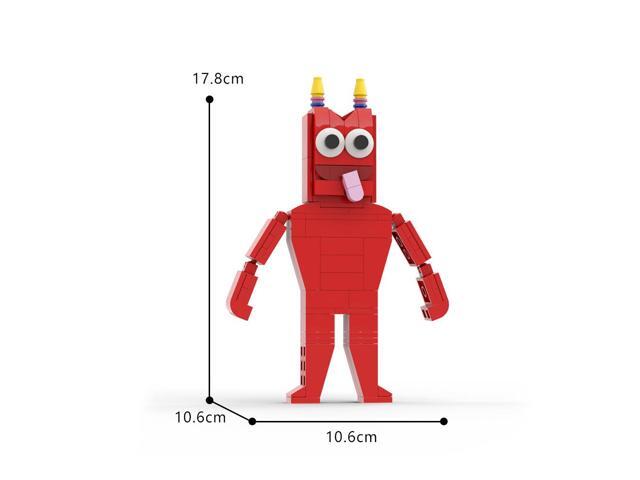 ZITIANYOUBUILD Kindergarten Red Monster Model 134 Pieces from Horror Game MOC