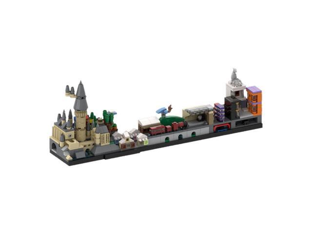 ZITIANYOUBUILD MOC-22348 Journey in the Magic World Skyline Architecture 621 Pieces MOC