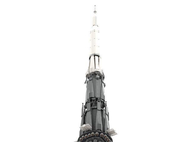 ZITIANYOUBUILD MOC-37172 N1 Rocket Outer Space Rocket Model 902 Pieces for Collection MOC