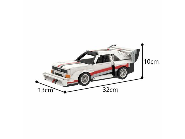 ZITIANYOUBUILD MOC-61951 Hill-climbing Racecar with Interior & Opening Doors 1306 Pieces MOC