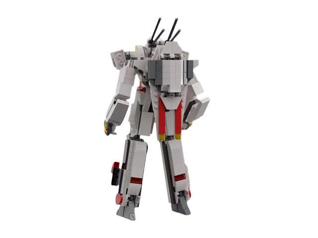 ZITIANYOUBUILD MOC-124574 VF-1 Mech Manned Mecha 484 Pieces from TV Animation Building Toys Set MOC