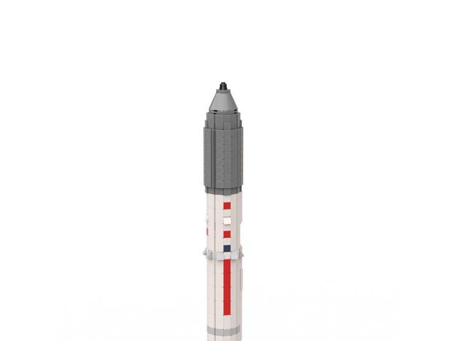 ZITIANYOUBUILD MOC-39838 M-Type Launch Vehicle Rocket Model 1:110 Saturn V Scale 794 Pieces MOC