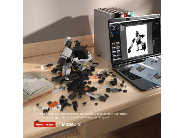 ZITIANYOUBUILD Winster Mech Tank Hero Character from Overwatch 822 Pieces 100% Compatible with LEGO Brand New and High Quality