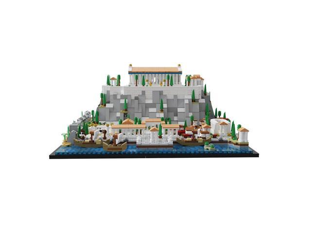 ZITIANYOUBUILD MOC-117805 Acropolis of Athens Ancient Citadel 1940 Pieces for Adults 100% Compatible with LEGO Brand New and High Quality