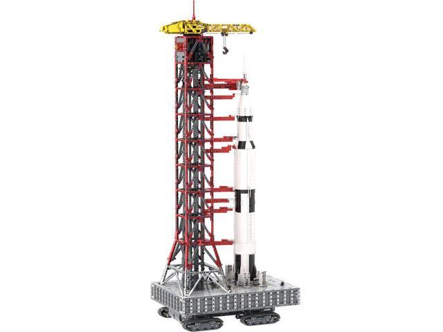 ZITIANYOUBUILD MOC-60088 Launch Tower Mk I with Motorized Crawler for Saturn V 21309 92176 MOC