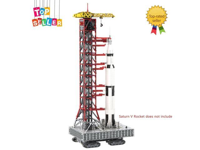 ZITIANYOUBUILD MOC-60088 Launch Tower Mk I with Motorized Crawler for Saturn V 21309 92176 MOC