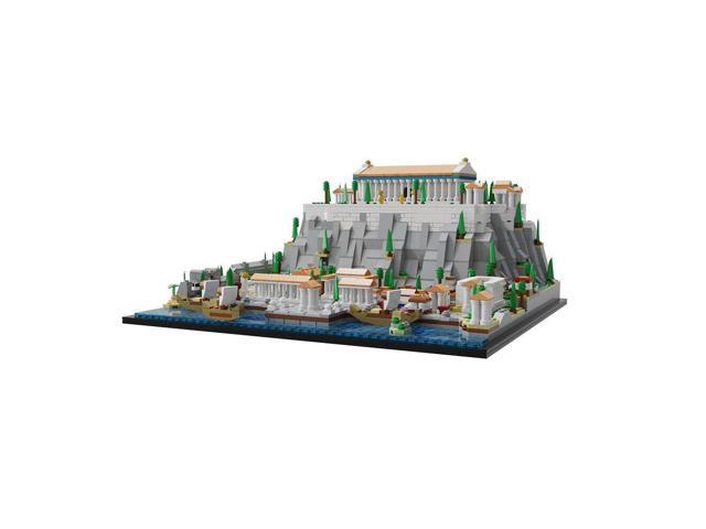 ZITIANYOUBUILD MOC-117805 Acropolis of Athens Ancient Citadel 1940 Pieces for Adults 100% Compatible with LEGO Brand New and High Quality