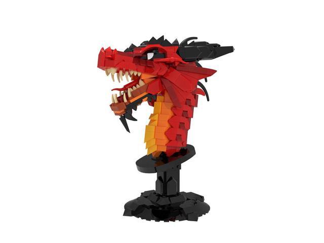 ZITIANYOUBUILD Chixiao Red Dragon Model Building Toys Set 762 Pieces for Kids MOC