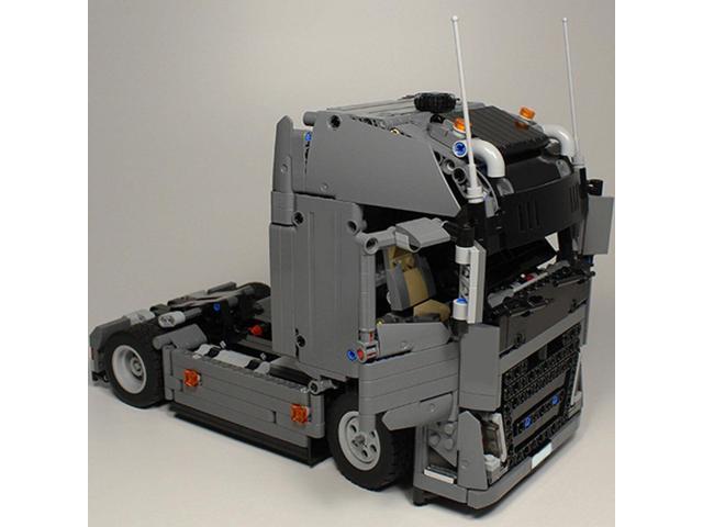 ZITIANYOUBUILD MOC-37849 FH Cab Tractor Truck with HOG Steering 1073 Pieces Building Toys Set MOC