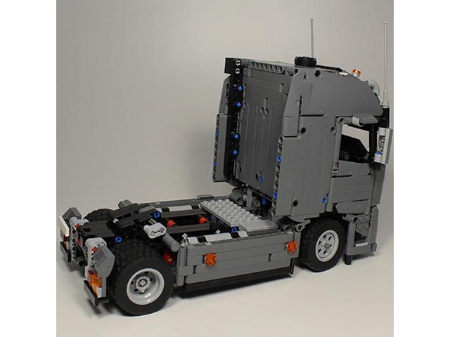 ZITIANYOUBUILD MOC-37849 FH Cab Tractor Truck with HOG Steering 1073 Pieces Building Toys Set MOC