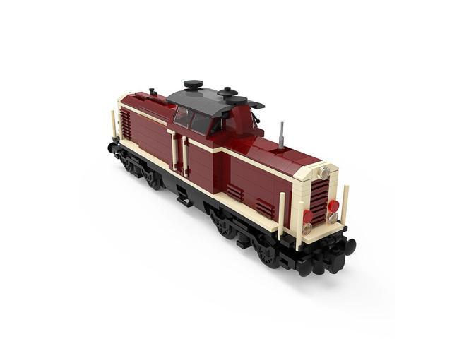 ZITIANYOUBUILD MOC-35655 Cargo Locomotive Red Version 499 Pieces Building Toys Set MOC