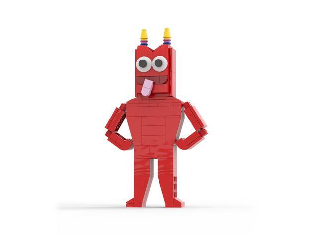 ZITIANYOUBUILD Kindergarten Red Monster Model 134 Pieces from Horror Game MOC