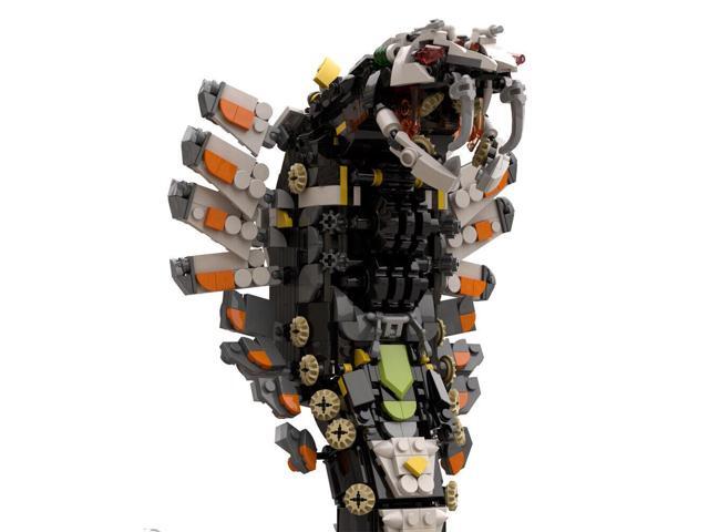 ZITIANYOUBUILD MOC-124102 Slitherfang Snake Monster Machine Model 1431 Pieces from Game MOC