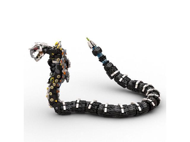 ZITIANYOUBUILD MOC-124102 Slitherfang Snake Monster Machine Model 1431 Pieces from Game MOC