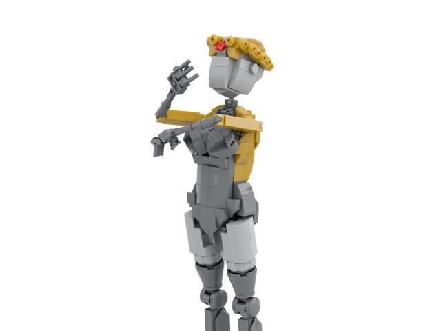 ZITIANYOUBUILD A Robot Twin Dancers: Left of Twins Building Toy 385 Pieces MOC