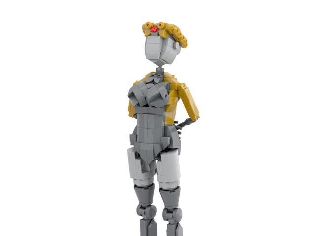 ZITIANYOUBUILD A Robot Twin Dancers: Left of Twins Building Toy 385 Pieces MOC