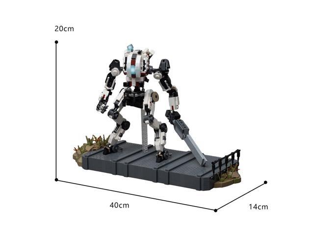 ZITIANYOUBUILD Mecha Robot with Stand from Shooting Game Building Toys 1228 Pieces MOC