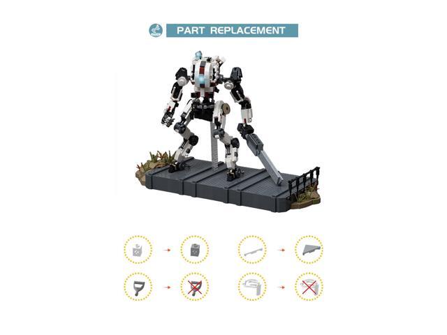 ZITIANYOUBUILD Mecha Robot with Stand from Shooting Game Building Toys 1228 Pieces MOC