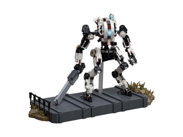 ZITIANYOUBUILD Mecha Robot with Stand from Shooting Game Building Toys 1228 Pieces MOC