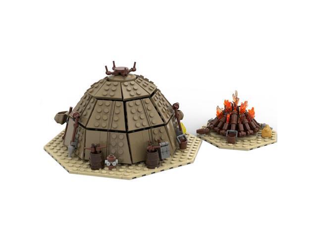 ZITIANYOUBUILD MOC-97196 Urtya Tent - Campfire/ Village on Tatooine Building Toys 560 Pieces MOC