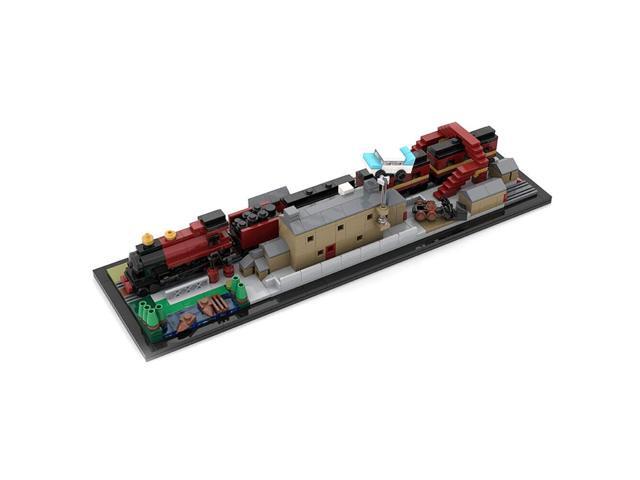 ZITIANYOUBUILD MOC-31632 Train Station Railway Station Architecture Skyline 706 Pieces MOC