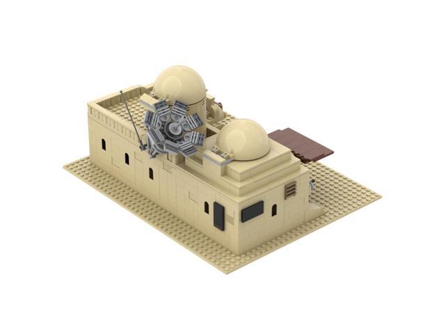 ZITIANYOUBUILD MOC-45639 Tatooine Double Building: Slums 636 Pieces from Film Building Toys MOC