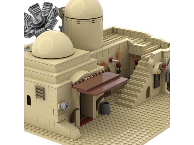 ZITIANYOUBUILD MOC-45639 Tatooine Double Building: Slums 636 Pieces from Film Building Toys MOC