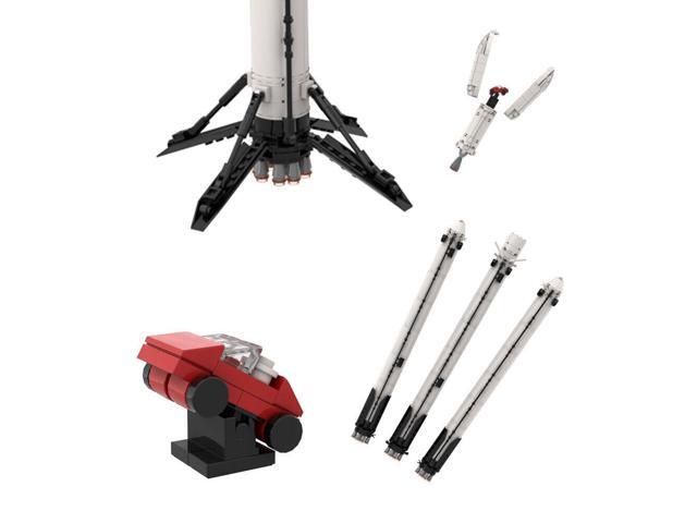 ZITIANYOUBUILD MOC-75766 Partially Reusable Super Heavy-lift Launch Vehicle 664 Pieces MOC