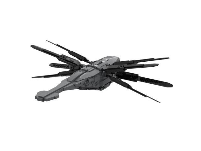 ZITIANYOUBUILD MOC-90108 Small Transport Vessel Ornithopter Model 744 Pieces Building Toys MOC