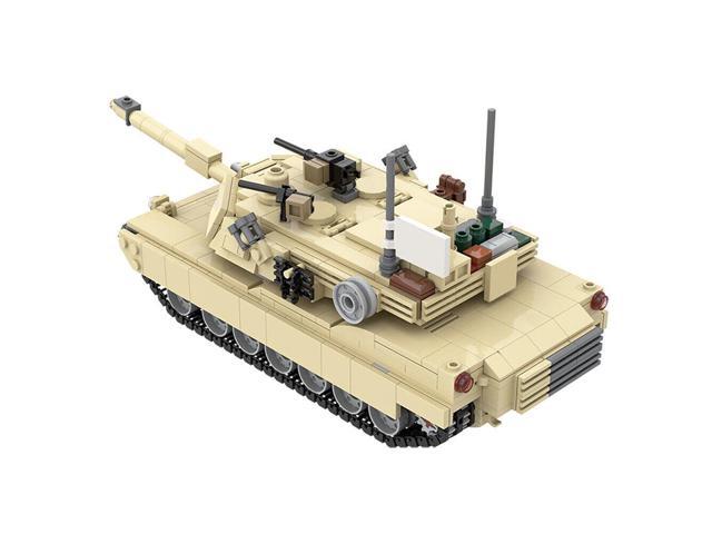 ZITIANYOUBUILD MOC-36237 A Minifig-scale Model Tank with Full Interior 972 Pieces Building Set MOC
