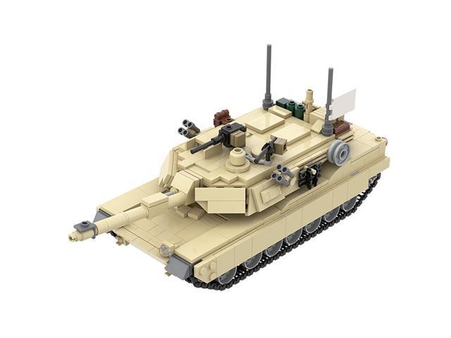 ZITIANYOUBUILD MOC-36237 A Minifig-scale Model Tank with Full Interior 972 Pieces Building Set MOC