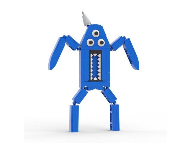 ZITIANYOUBUILD 3-in-1 Game Monster with Yellow Snail, Blue Spider 444 Pieces MOC