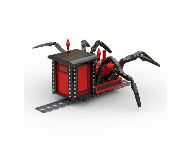 ZITIANYOUBUILD Spider Legs Train with Rails from Horror Game 1502 Pieces MOC