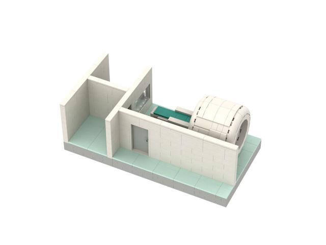 ZITIANYOUBUILD MOC-103049 MRI Scanner Model Educational Toys Building Toys 520 Pieces MOC