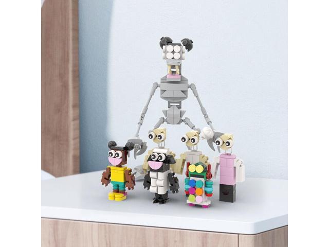 ZITIANYOUBUILD 7-in-1 Titular Characters in the Indiehorror Game 312 Pieces MOC