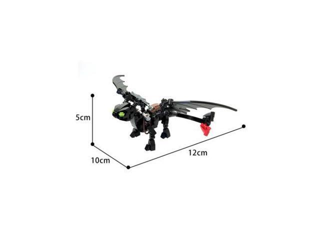 ZITIANYOUBUILD MOC-50197 Toothless Model Building Kit from Movie 174 Pieces Building Toys Set MOC