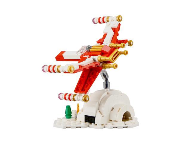 ZITIANYOUBUILD MOC-40692 Christmas Fighter Microscale Model Building Toys Set 207 Pieces MOC