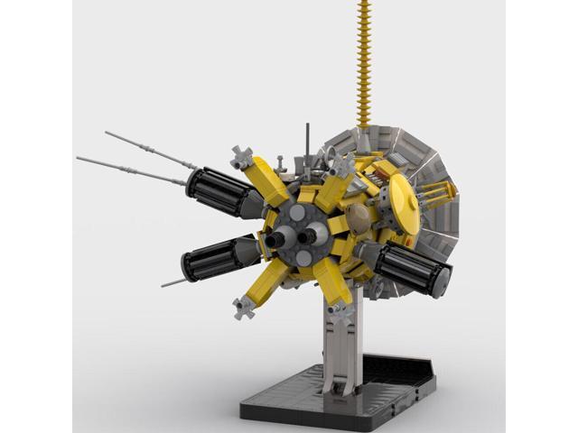 ZITIANYOUBUILD MOC-68234 NASA Saturn Detector Cassini Huygens Space Probe Model with Base 1:12 Scale 2096 Pieces MOC-68234