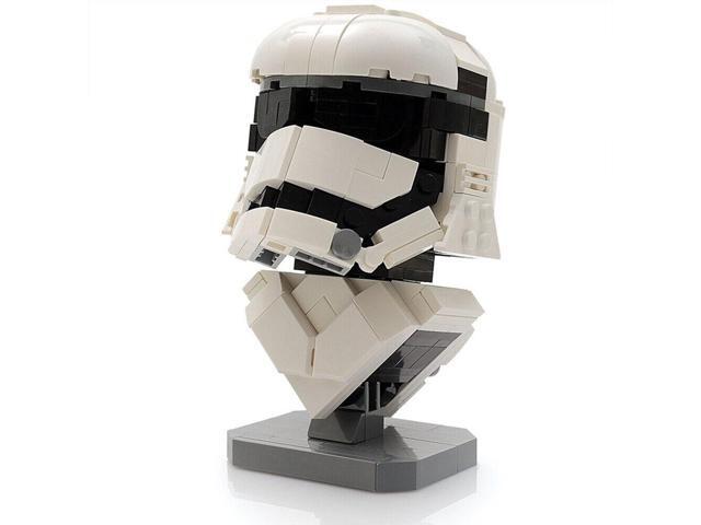 ZITIANYOUBUILD MOC-12875 Bucketheads Bust Fictional Soldier Helmet 269 Pieces from Movie MOC