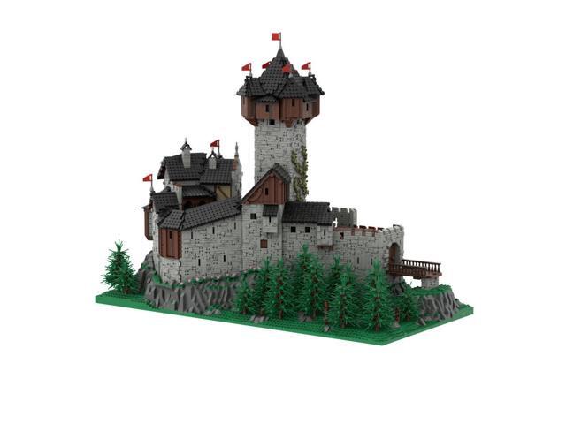 ZITIANYOUBUILD MOC-65340 Medieval Castle Modular Building for Collection and Display Building Toys Set 15513 Pieces