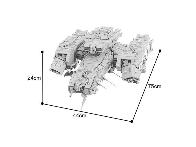 ZITIANYOUBUILD MOC-9803 Nostromo Commercial Spacecraft Model from Sci-Fi Movie 9233 Pieces MOC