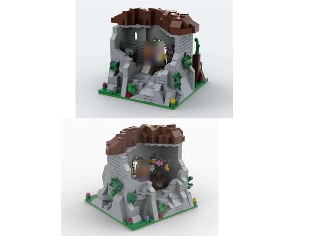 ZITIANYOUBUILD MOC-141135 The Hut in the Forest Building Toys Set for Collection 502 Pieces MOC