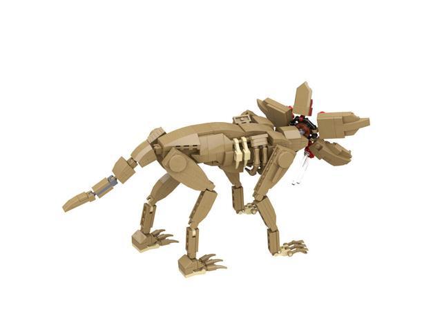 ZITIANYOUBUILD Predatory Creatures Demodog Large Dog Model 375 Pieces Building Toys MOC