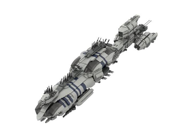 ZITIANYOUBUILD Recusant-class Light Destroyer Commerce Guild Warship 2728 Pieces MOC