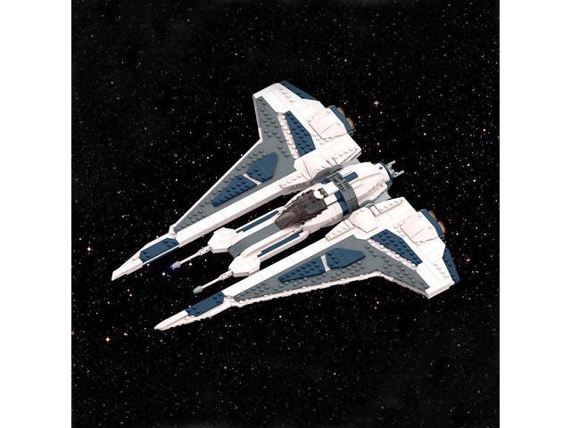 ZITIANYOUBUILD MOC-143184 The Kom'rk-class Fighter/ Transport Ship 888 Pieces Building Toys Set MOC