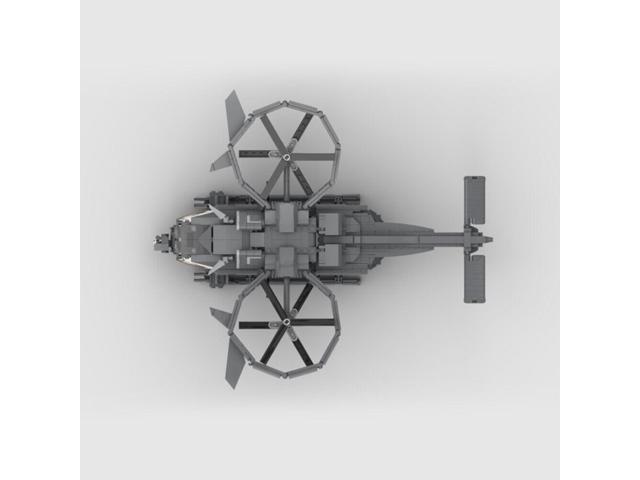 ZITIANYOUBUILD Avatar RDA Helicopter Aerospatiale SA-2 Samson 931 Pieces MOC-130443