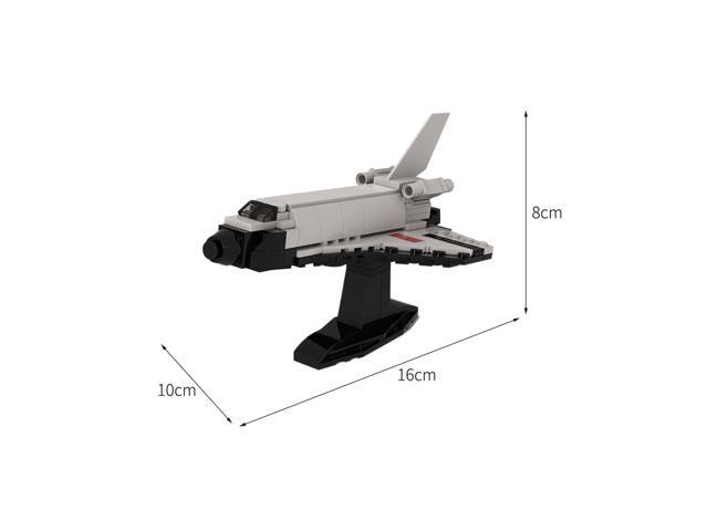 ZITIANYOUBUILD Buran Spaceplane with Stand 1:220 Scale 168 Pieces Building Toys Set MOC