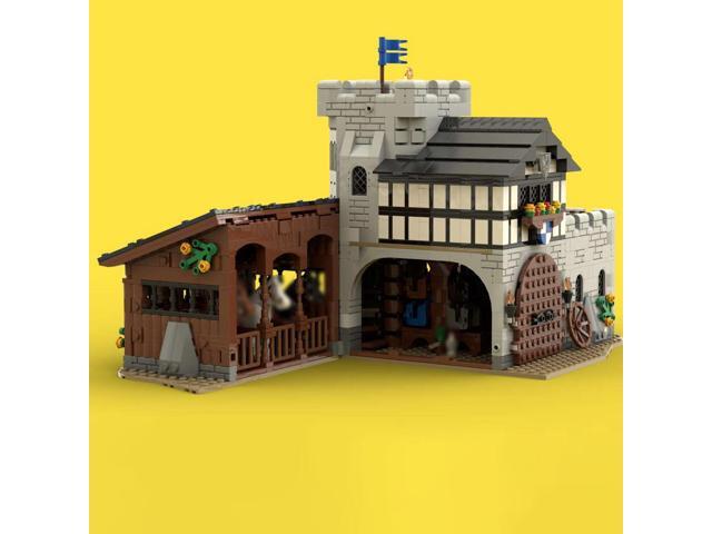 ZITIANYOUBUILD Stable Model Buiding Toys Set Expansion for Castle 1526 Pieces MOC